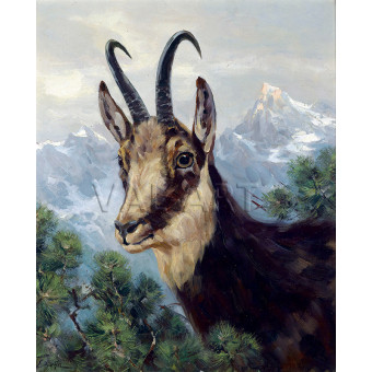 РЕПРОДУКЦИИ НА КАРТИНИ Дива коза (1945)